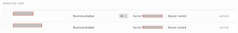 candidate application tags on candidate list page