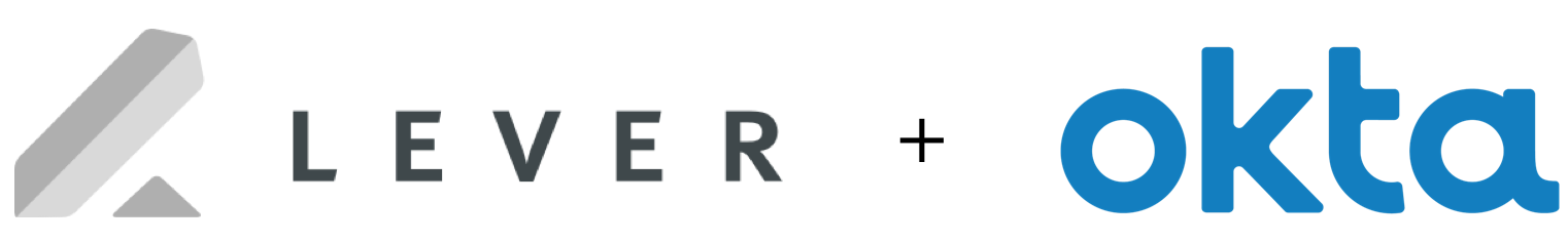 Lever and Okta logos