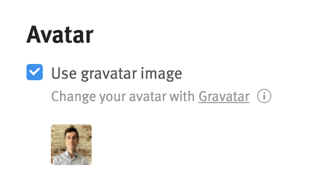 Update avatar image in Lever