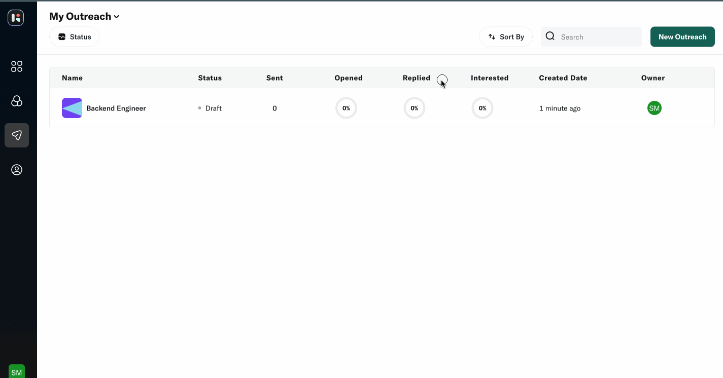 Gif showing add candidate modal with steps to add a candidate