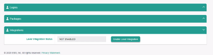 Lever integration enablement page
