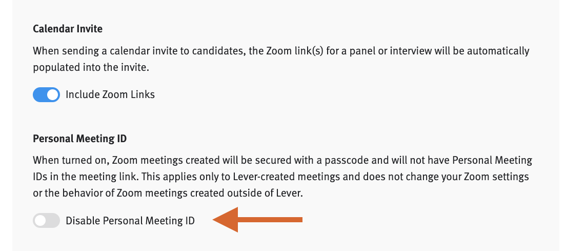 Zoom integration in Lever - Personal Meeting ID setting.png