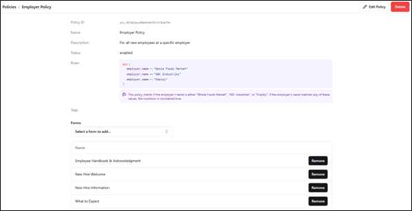 view existing policy details.png