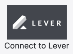 Woven platform with Lever logo and connect to Lever text.