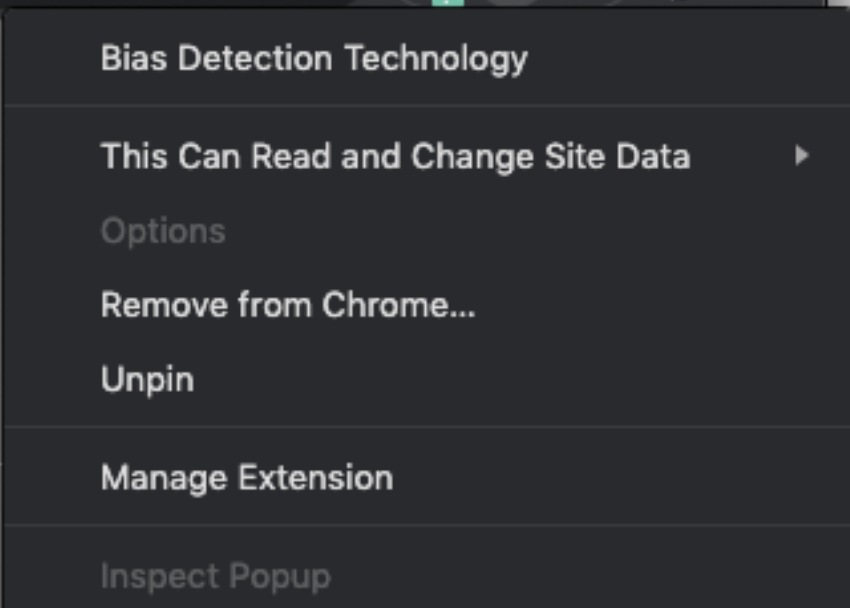 Chrome extension not clickable pop up.