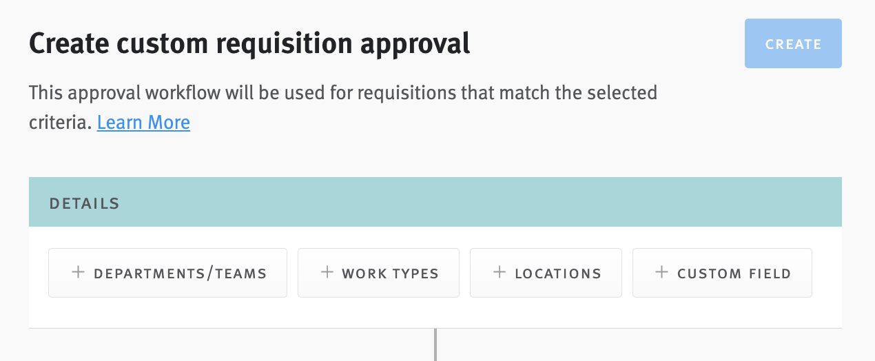 Close up criteria buttons in offer approval editor.