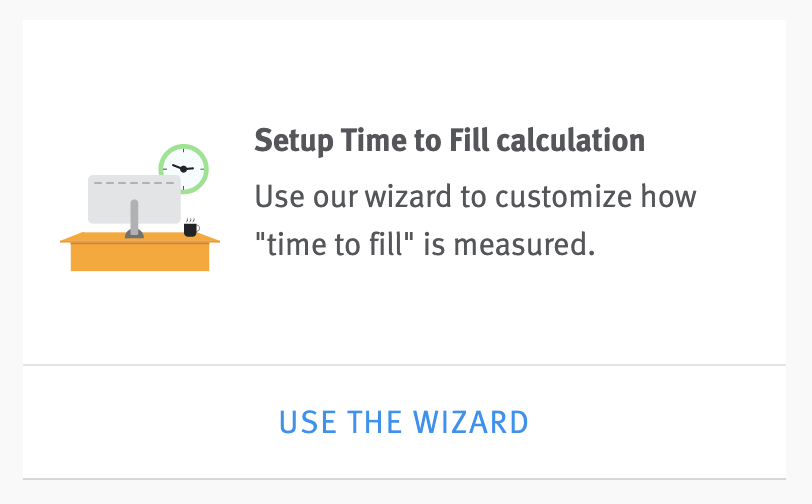 Time to Fill calculation tile in Visual Insights settings.